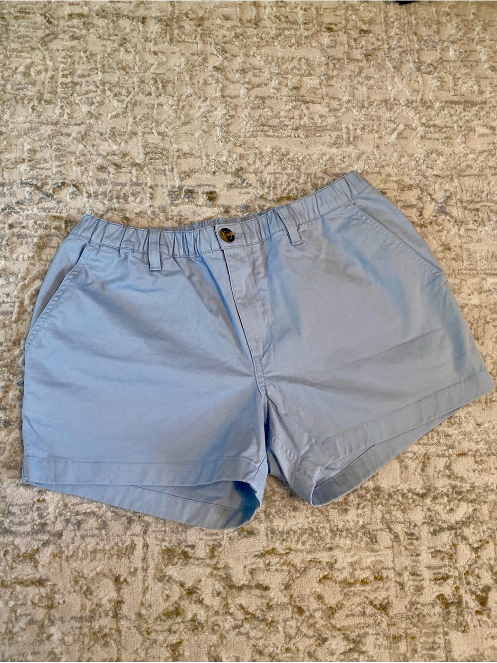 Chubbies Light Blue Men’s Classic Cotton short shorts size M